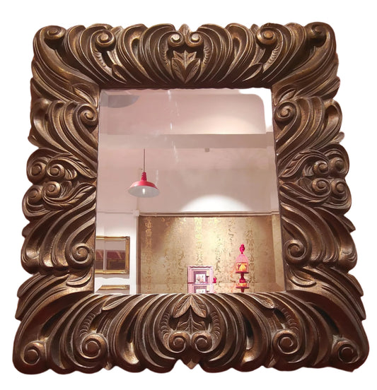 Lavish Rococo Style Mirror